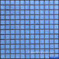 Flocon de neige motif couleur mélangée de mosaïque de porcelaine